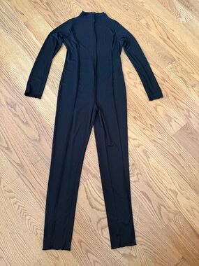 Women's Black Slim Jumpsuit lightweight never worn
